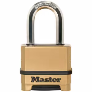 Excell M175 50mm Open Shackle Combination Padlock