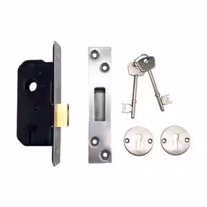 Upright Non British Standard 5 Lever 2" Mortice Deadlock