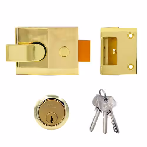 6 Pin Modern Non-Deadlocking Nightlatch 60mm
