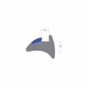 R3234 Blue Wedge Gasket
