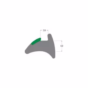 R3233 Green Wedge Gasket