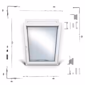 SI Titan System - Height 801-1200mm, Width 1051-1250mm Siegenia Aubi