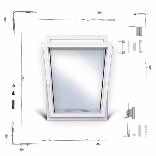 SI Titan System - Height 801-1200mm, Width 1051-1250mm Siegenia Aubi