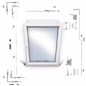 SI Titan Surface System - Height 1601-2000mm, Width 230-450mm Siegenia Aubi