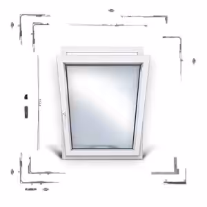 SI Titan Concealed System - Height 601-800mm, Width 380-680mm Siegenia Aubi