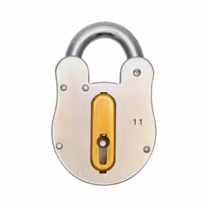 Fire Brigade FB11 Open Shackle Galvanised Padlock
