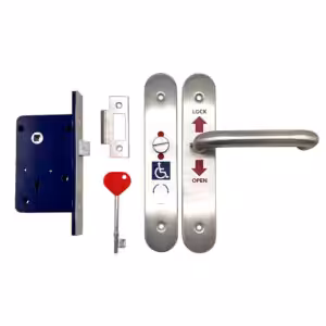 Reversible Disabled Bathroom Lockset (Radar Type)