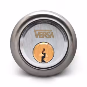 Dual Finish 6 Pin Rim Cylinder
