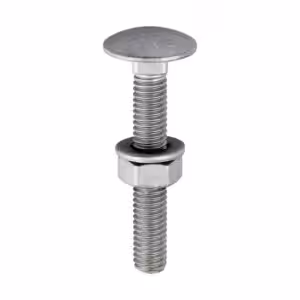 Dome Head Carriage Bolt - M6 Gauage Timco