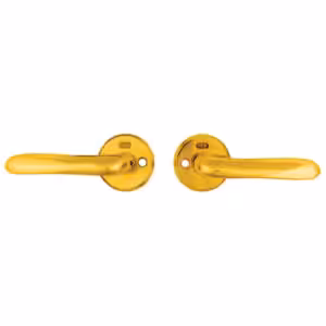 Round Rose Lever Lever Unsprung