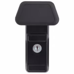 Garage Door Handle - Round Core - Replaces Euro cylinder version - Rear Fix