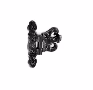 Antique Black Decorative Hinges 100mm