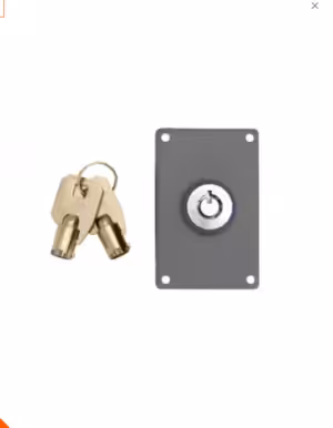 Garage Door Electric Tubular Key Switch