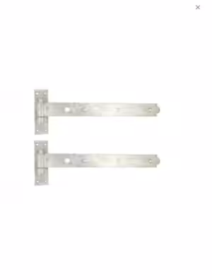Straight Folded Eye Band with Hook on Plate