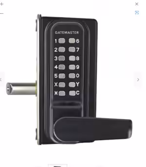BDGWRR Superlock 2.0 RapidReset Double Sided Gate Lock for Wooden Gates (LEAD TIME: 2-3 DAYS)