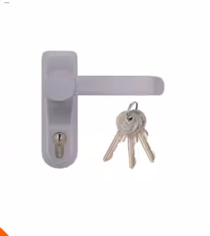 1413E Outside Access Device - Lever Handle with Euro Cylinder - For Timber or Metal Doors