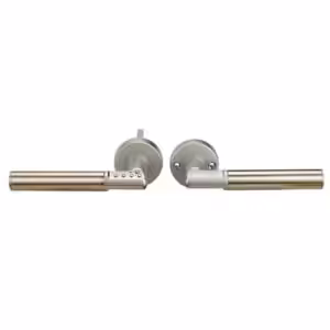 Codehandle Digital Lever on round Rose Furniture