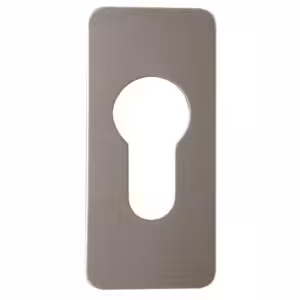 Small Euro Stick On Escutcheon