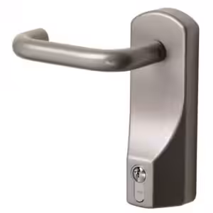 FD322 Outside Access Device - Lever Handle with Euro Cylinder - For Timber or Metal Doors
