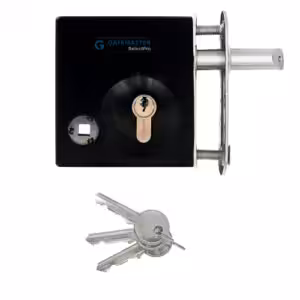 Bolt on Gate Lever Operated Deadlocking Latch - Suits 40mm - 60mm Box Sections