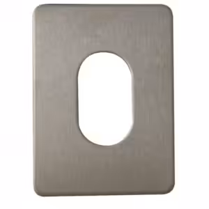 Large Oval Stick On Escutcheon