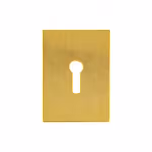 Large UK Stick On Escutcheon