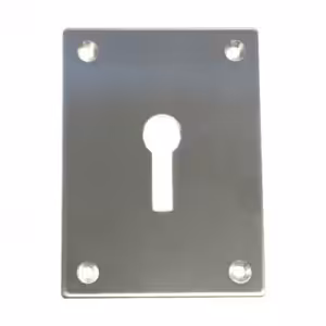 Large UK Screw On Escutcheon