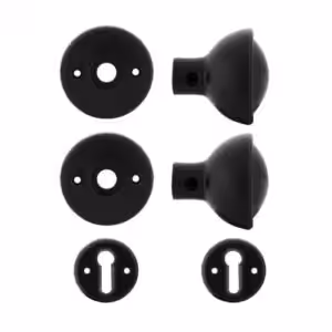Plastic Rim/Mortice Knobset