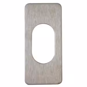 Small Oval Stick On Escutcheon